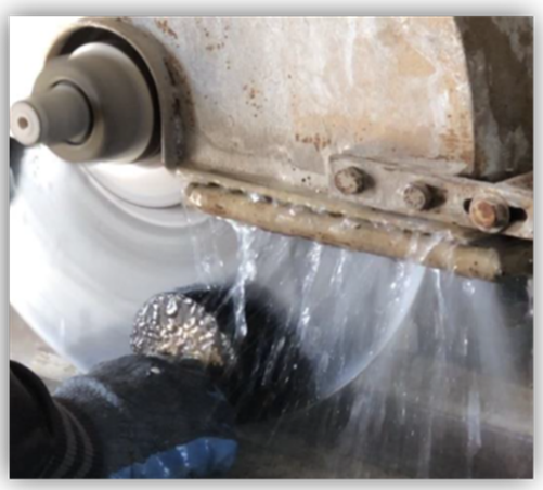 Figure 1. Stone Cutting Machine