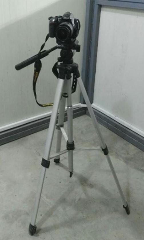 Figure 7. Nikon Camera Used for DIC Method.
