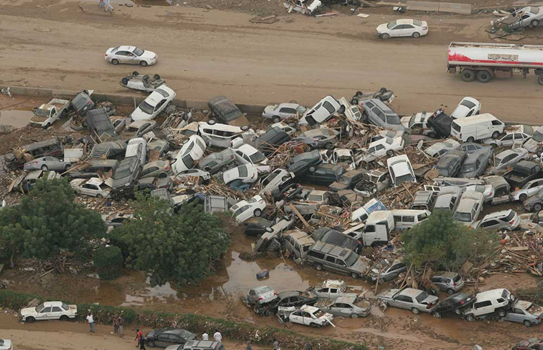 Figure 5. Aftermath of the 2009 Jeddah Flash Flood in Saudi Arabia.