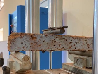 Figure 6. 3 Points Bending Test LS were Dried at 60±2 °C Until Reaching Constant Mass.