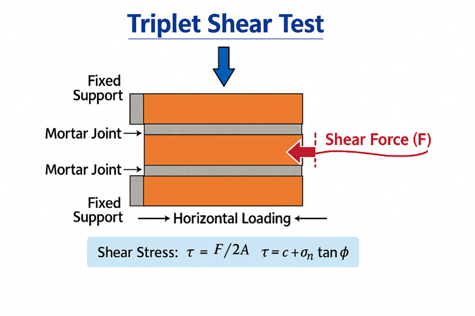 Interface‑Controlled Shear Behavior of Masonry: Insights from a Database of Triplet Tests