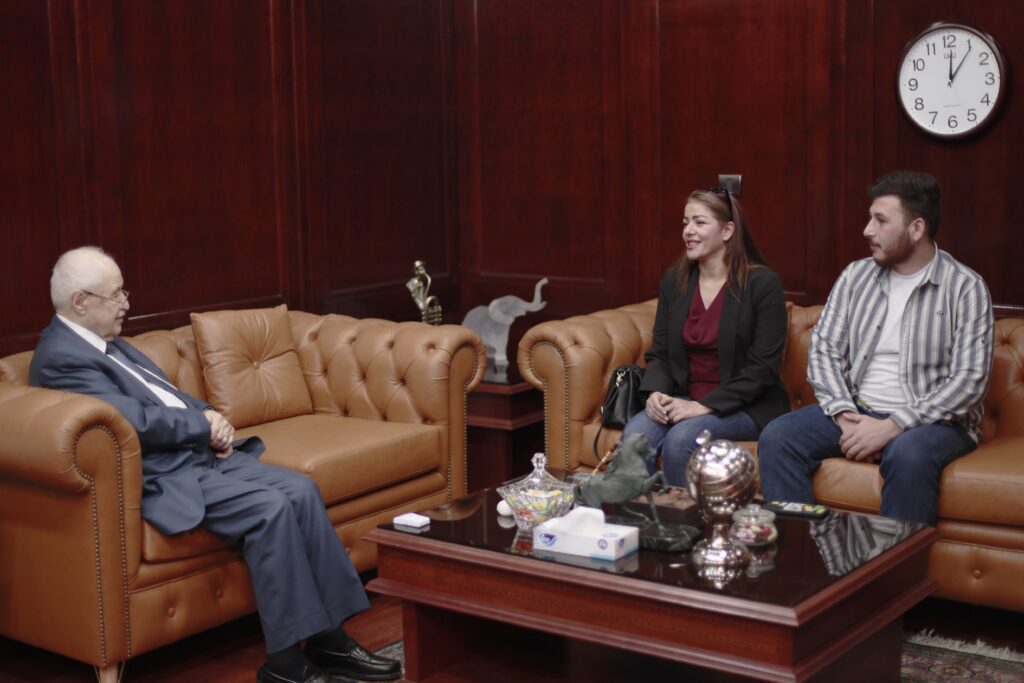 Meeting between Scientific Steps and Talal Abu-Ghazaleh Global Organization in Amman